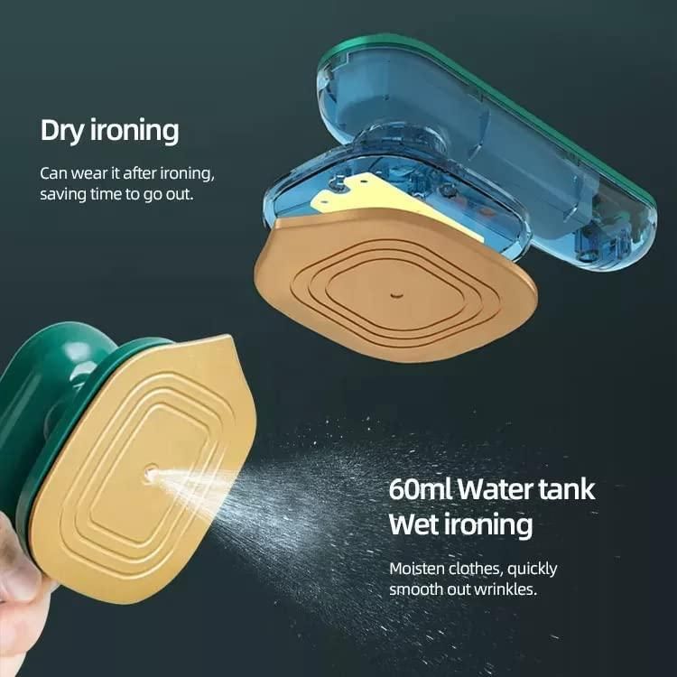 Portable Travel Steamer & Mini Handheld Iron – Dry & Wet Press for Home & On-the-Go - INSTATAKE