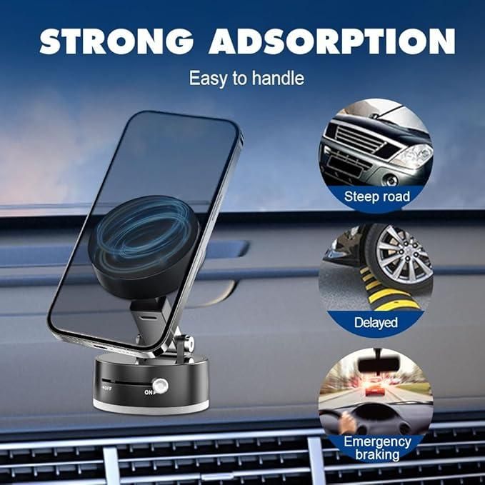 Vacuum Magnetic Suction Phone Holder - INSTATAKE