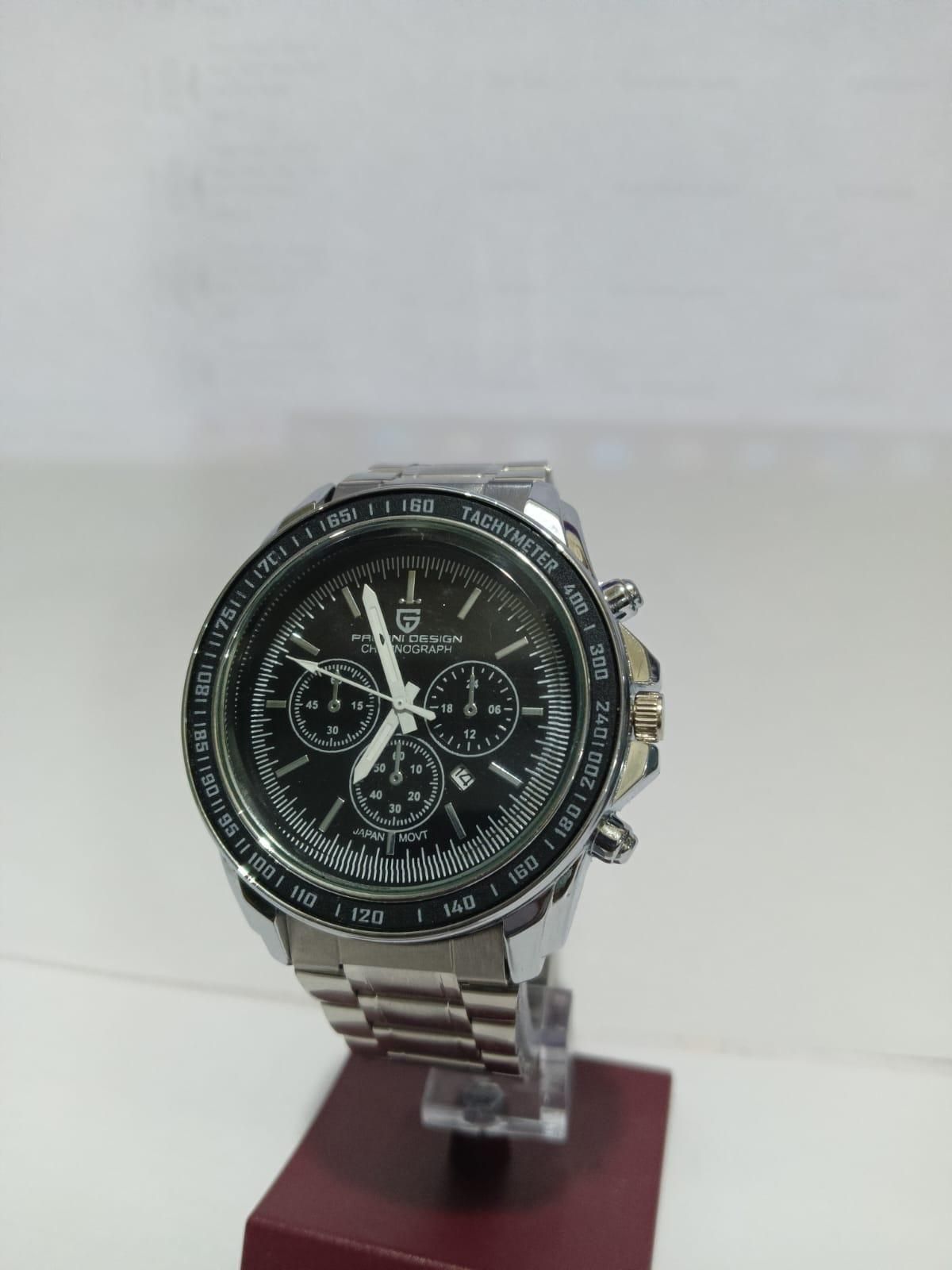 BD Men Silver Stainless Steel Strap Watch - INSTATAKE