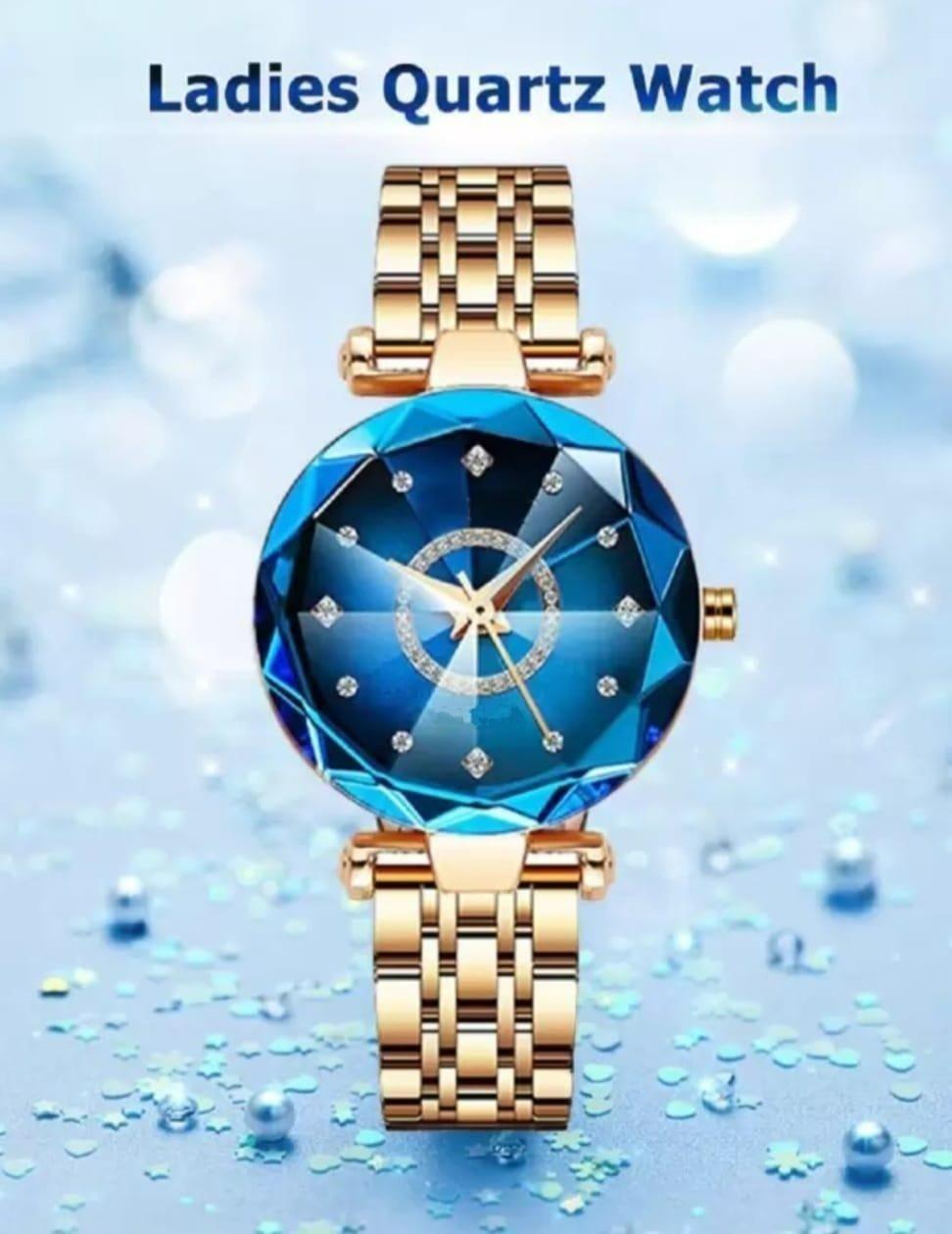 Women's Beautiful Diamond Shape Watch (Pack of 2) - INSTATAKE
