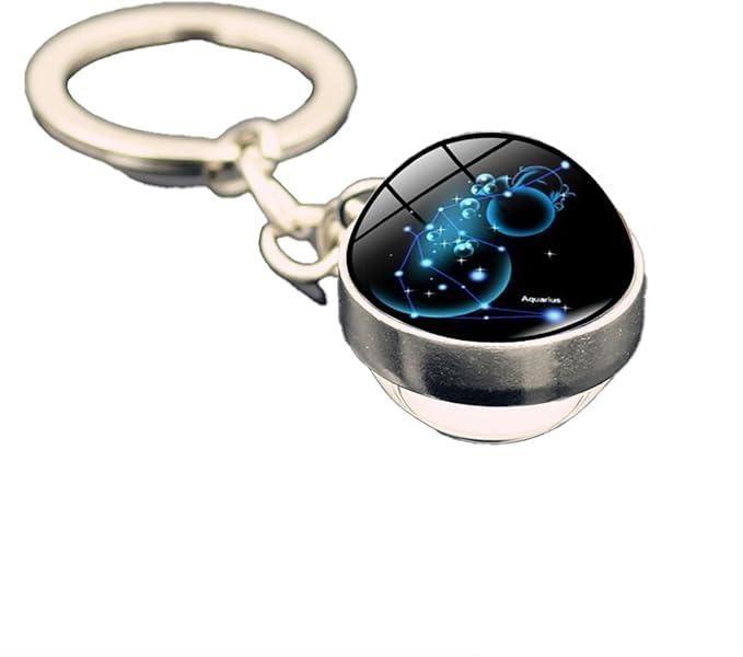 Zodiac Gemstone Keychain - INSTATAKE