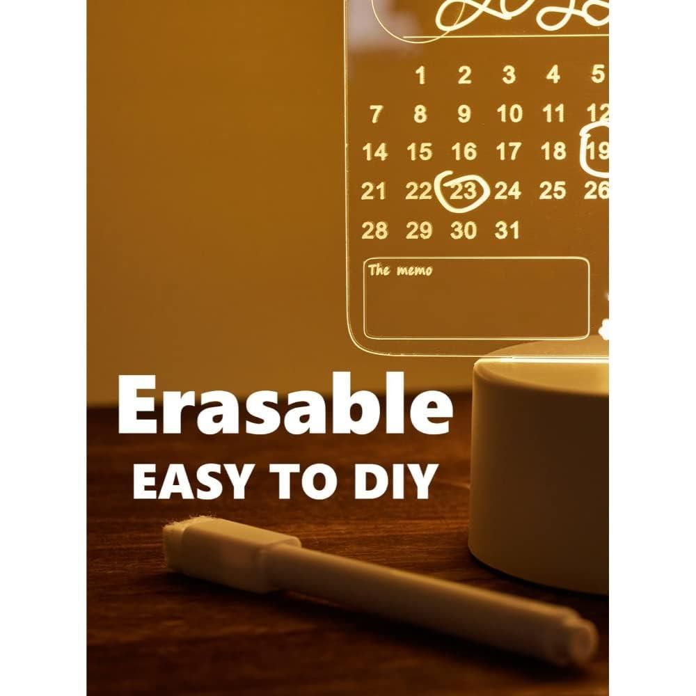 3d Acrylic Writing Board with Pen and Light - INSTATAKE