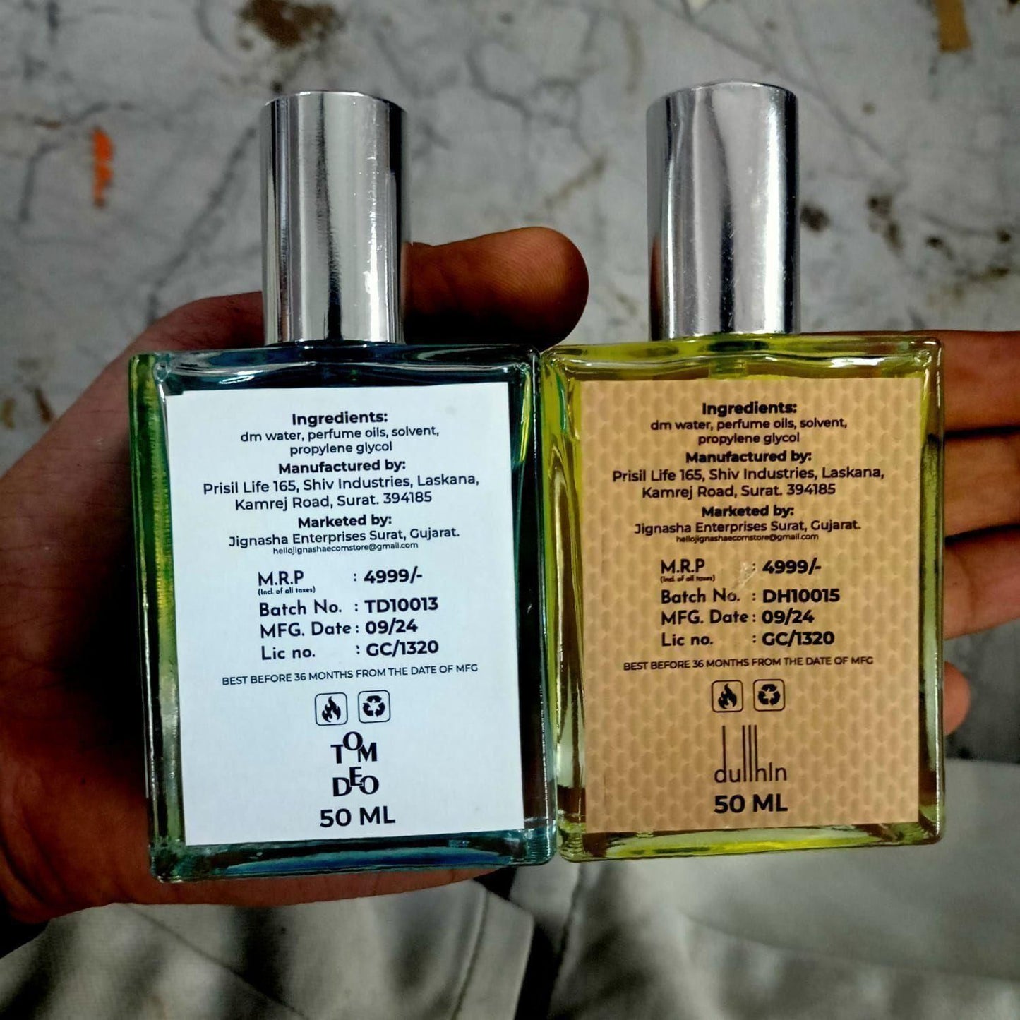 DYPTIQUE TAM DAO AND DUNHILL ICON LUXURIOUS PERFUME COMBO