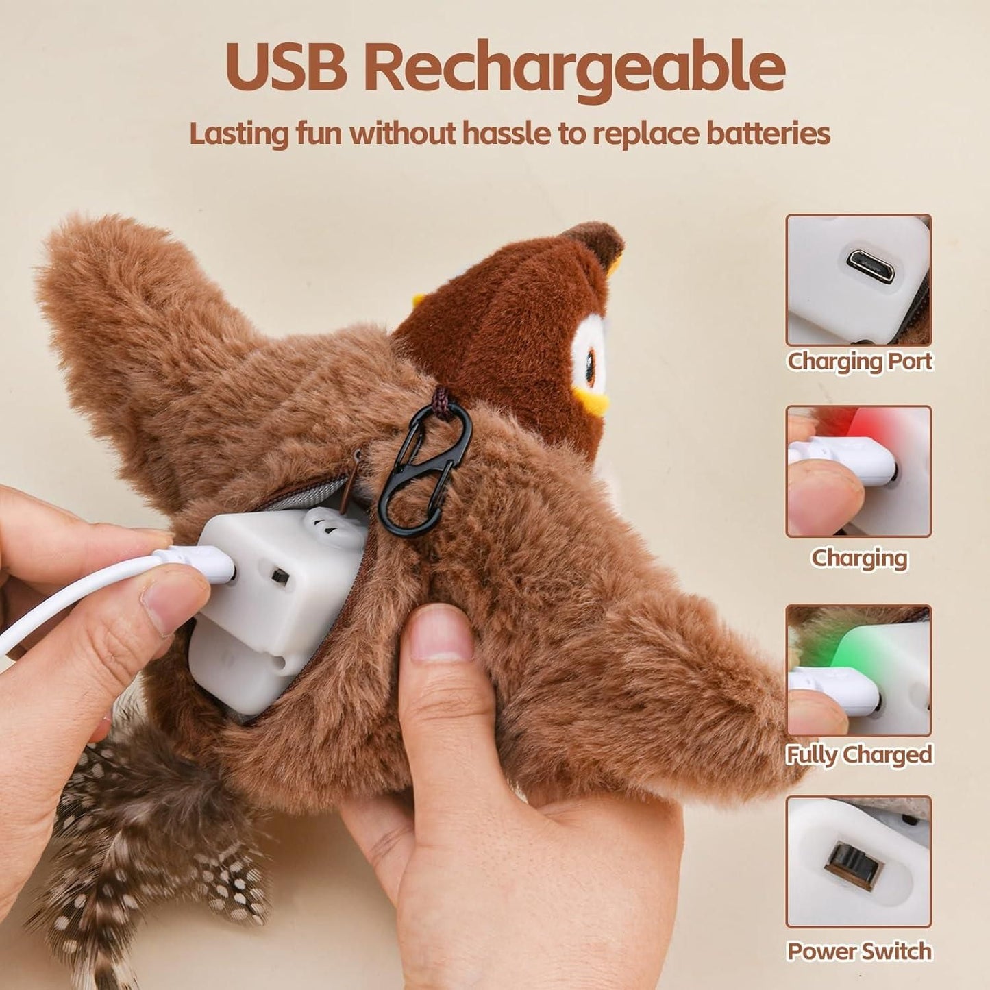 Flapping Cat Toy - INSTATAKE