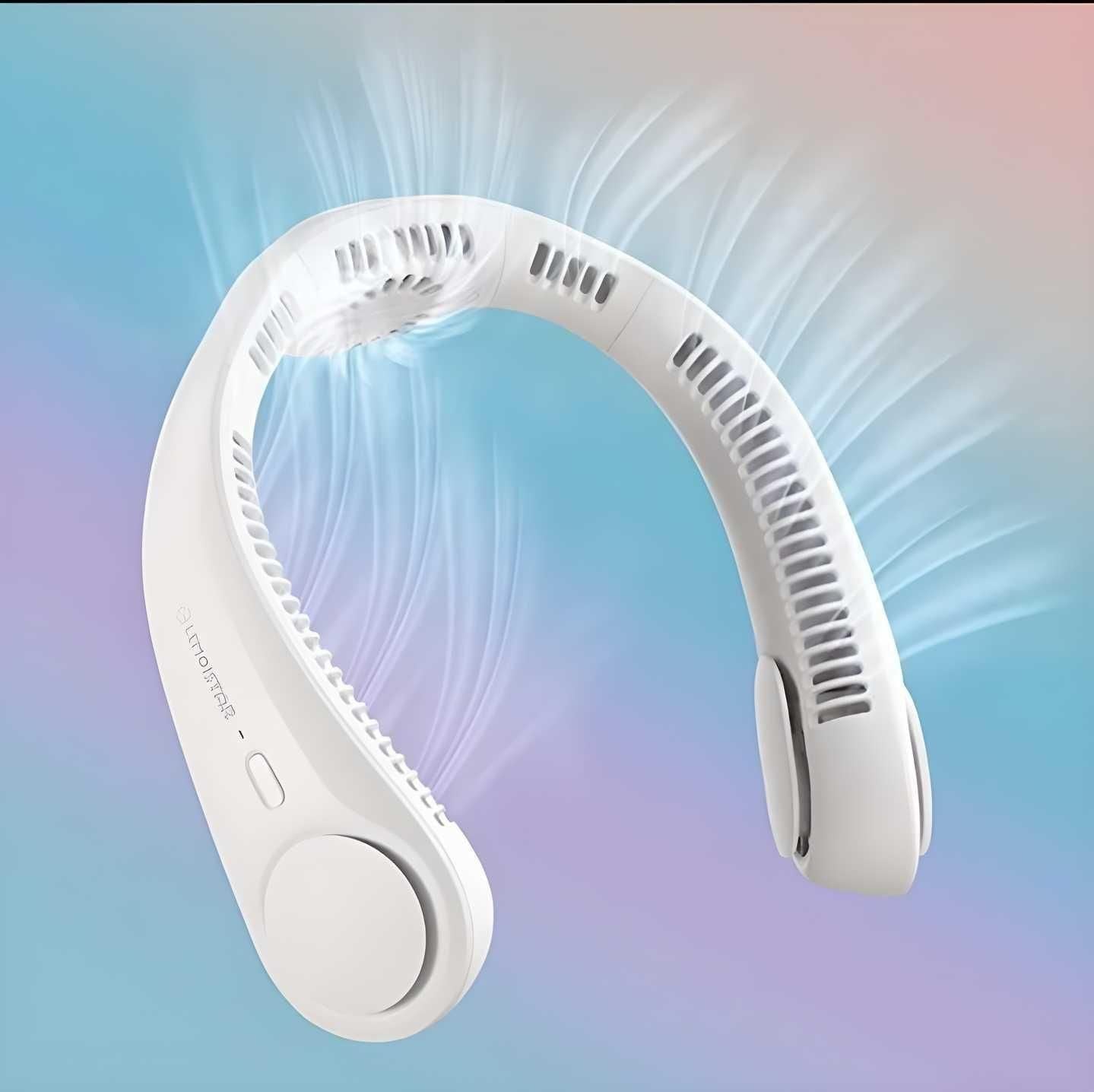 Portable Bladeless Hanging Rechargeable Neck Fan - INSTATAKE
