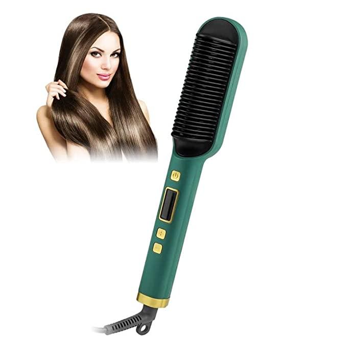 Professional Electric Hair Straightener Comb Brush - INSTATAKE