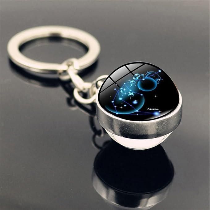 Zodiac Gemstone Keychain - INSTATAKE
