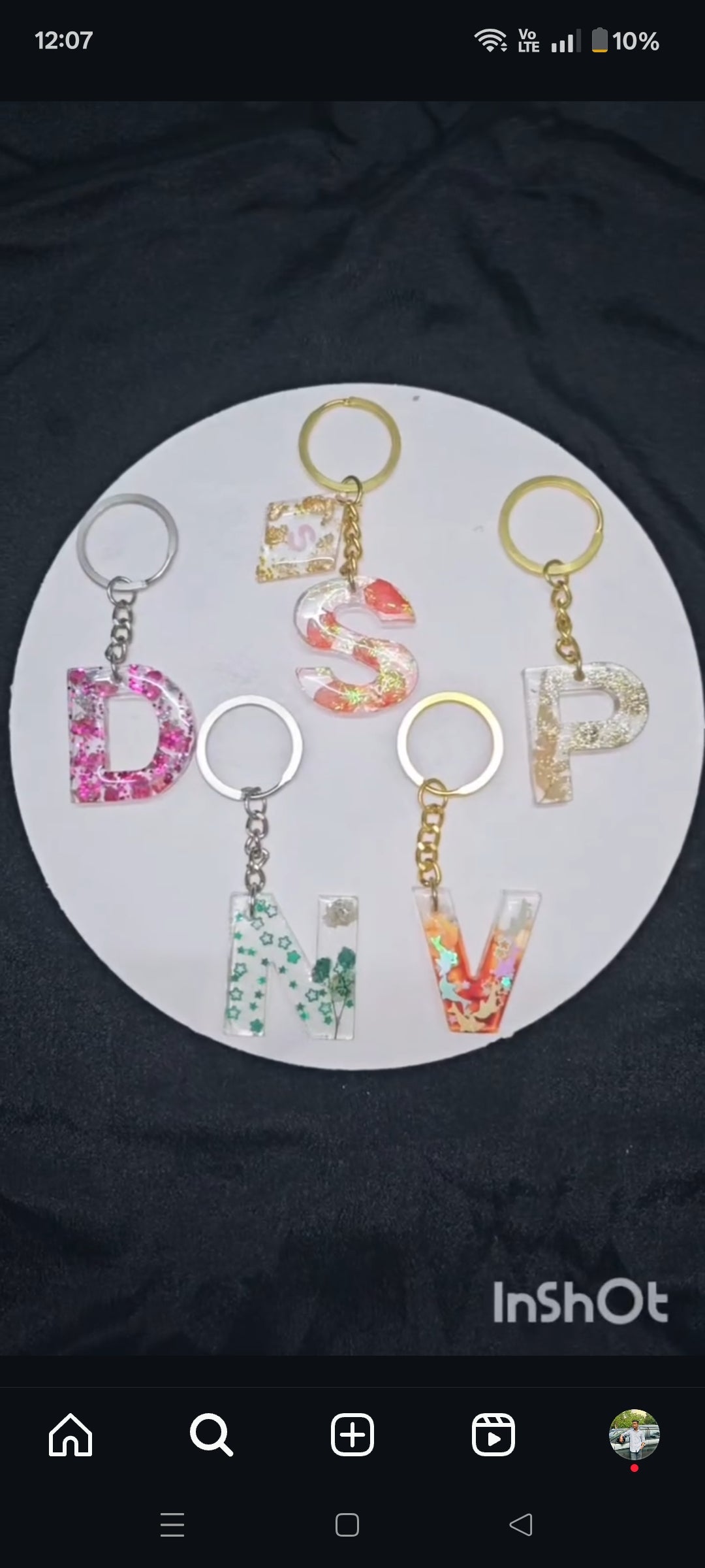 Personalized Resin Alphabet Locket & Keychain — Custom Letters, Keepsake Gift