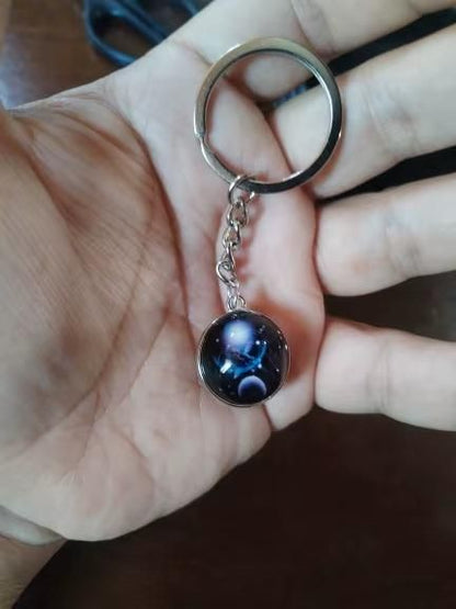 Zodiac Gemstone Keychain - INSTATAKE