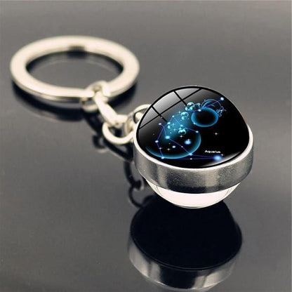 Zodiac Gemstone Keychain - INSTATAKE